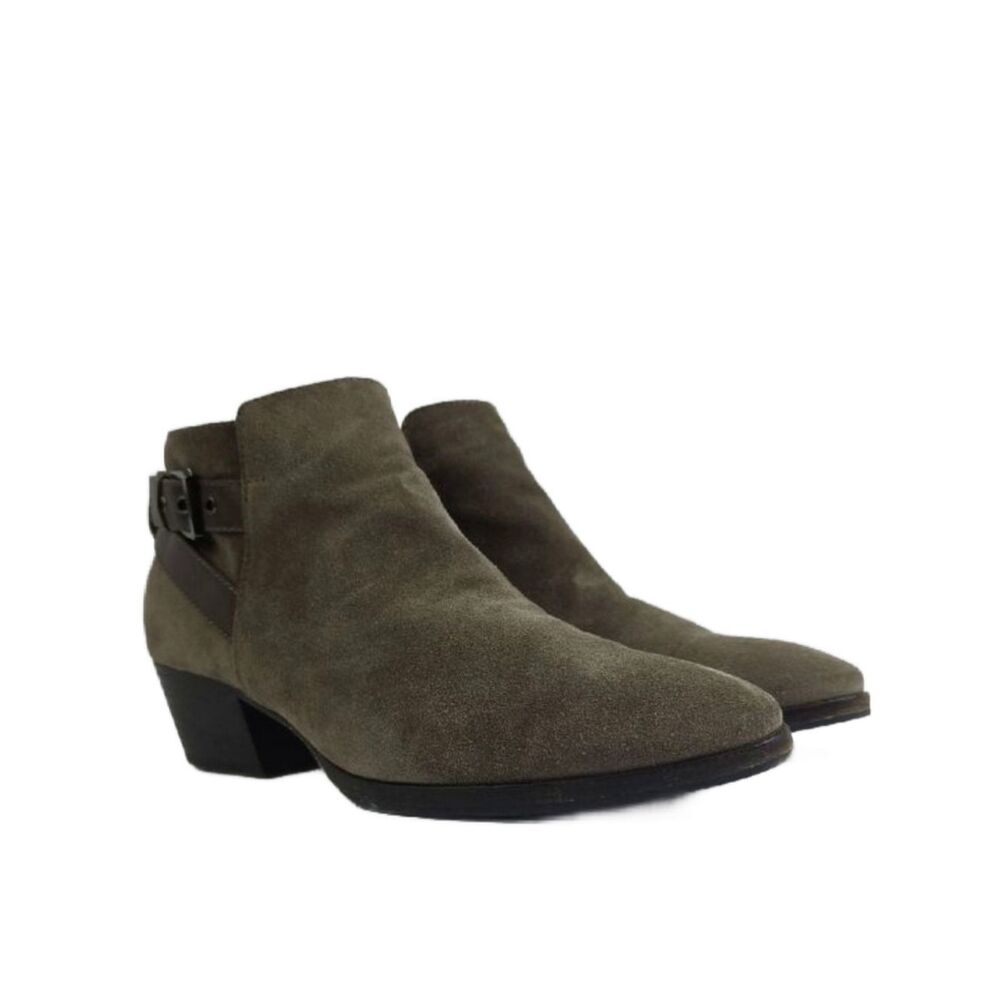Aquatalia Farin Suede Leather Women's Ankle Boots- Made In Italy‎ 🇮🇹